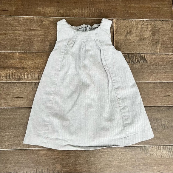 Obaibi by Okaidi France Toddler Baby Girls Dress 18M Neutral - Picture 1 of 8